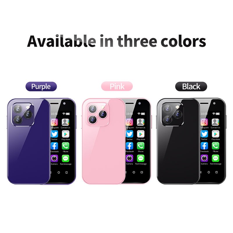 SOYES XS14 Pro Android 9.0 Mini Smart 3G & 4G Phone for Kids